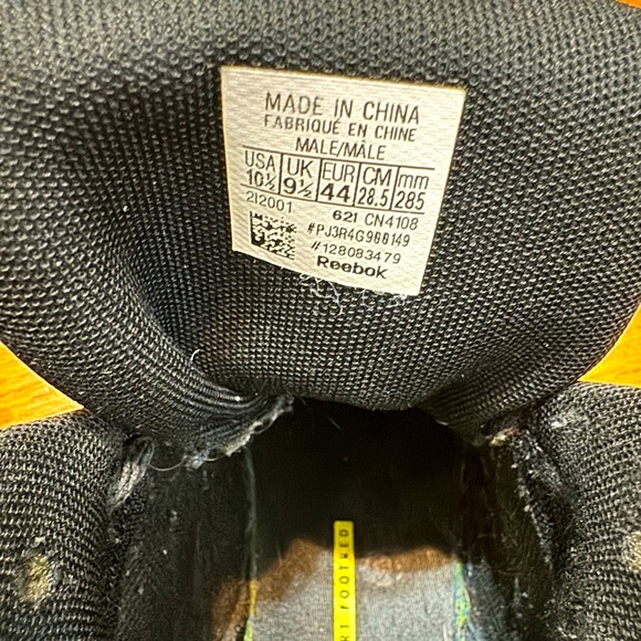 Reebok classic high top sneaker men’s 10.5 - Picture 6 of 7